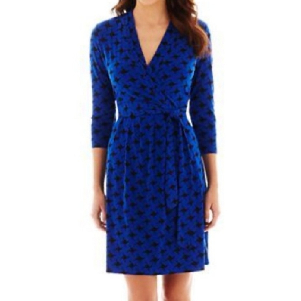 ✨️3 for $35. Liz Claiborne Navy Blue Dress. Medium